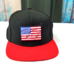 BillaBong American Flag Cap